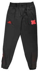 Adidas 2024 Nebraska Sideline Woven Tapered Travel Pant Nebraska Cornhuskers, Nebraska  Shorts & Pants, Huskers  Shorts & Pants, Nebraska Black Out!, Huskers Black Out!, Nebraska Adidas, Huskers Adidas, Nebraska Adidas Black Nebraska Sideline Woven Tapered Travel Pant, Huskers Adidas Black Nebraska Sideline Woven Tapered Travel Pant