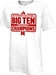 Adidas Nebraska Volleyball 2024 Big Ten Champs Tee - ORDER NOW ships December 5th! - AT-H4750