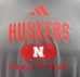 Adidas University Of Nebraska Huskers D4T LS Training Tee _ Gray - AT-H4459