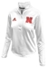 Adidas Womens Snow Textured Nebraska 1/4 Zip Knit Jacket - AW-H9143