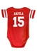 Infant Nebraska Raiola Jersey Onesie - CH-H6558