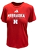 Ladies Adidas Nebraska Basketball SS Pregame Tee - AT-H4730