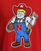 NEW HERBIE!  Herbie Husker Football Tee - AT-G1403