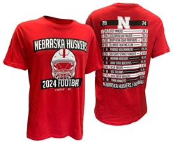 Nebraska Football Is Back 2024 Schedule Tee Nebraska Cornhuskers, Nebraska  Mens T-Shirts, Huskers  Mens T-Shirts, Nebraska  Mens, Huskers  Mens, Nebraska  Short Sleeve, Huskers  Short Sleeve, Nebraska Red Nebraska Football 2024 SS Schedule Tee Colosseum, Huskers Red Nebraska Football 2024 SS Schedule Tee Colosseum