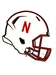 Nebraska Huskers Helmet Steel Magnet - MD-H5881