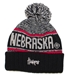 Nebraska N Acid Knit Cuffed Hat - HT-96022