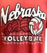 Nebraska Volleyball Charlie Hustle Tee - AT-H4702