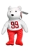 Neil Smith #99 Huskers Beanie Bear - OK-H2027