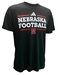 Official 2024 Team Adidas Nebraska Football Practice Tee - AT-H4572