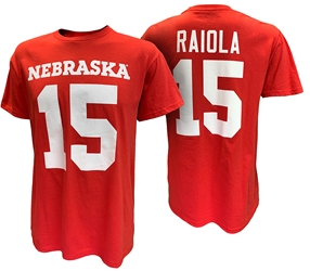 Raiola Nebraska Jersey Tee Nebraska Cornhuskers, Nebraska  Mens T-Shirts, Huskers  Mens T-Shirts, Nebraska  Mens, Huskers  Mens, Nebraska  Short Sleeve, Huskers  Short Sleeve, Nebraska  Mens Jerseys, Huskers  Mens Jerseys, Nebraska Red Raiola Nebraska Jersey Tee Retro Brand, Huskers Red Raiola Nebraska Jersey Tee Retro Brand