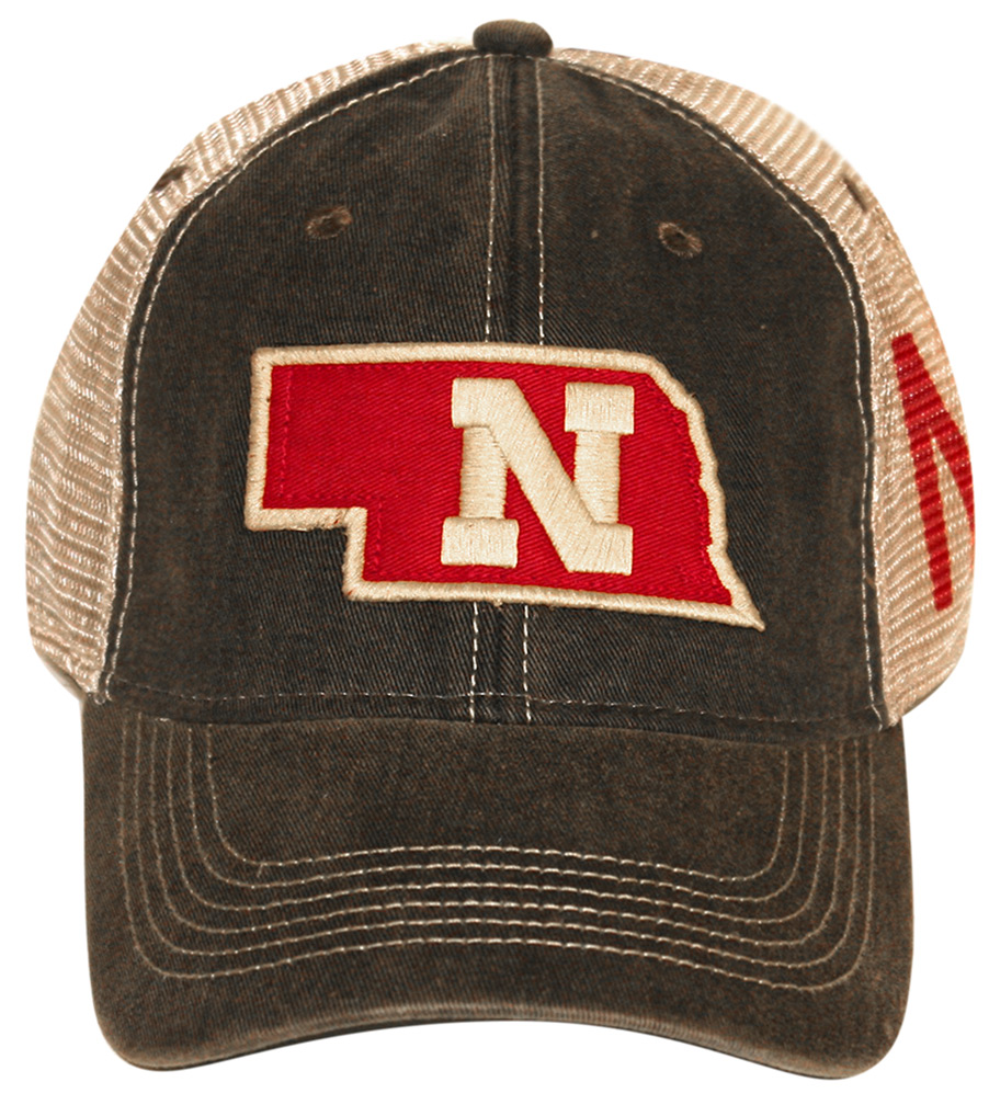 State Of Nebraska Mesh Back Hat