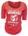 Womens Huskers Nebraska Volleyball Triblend - AT-94067