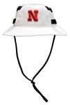 Adidas 2024 White Nebraska Iron N Victory Performance Bucket Hat