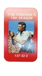 Coach Osborne 1987 Schedule Card