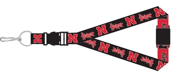 REVERSIBLE RED/BLACK LANYARD